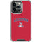 University of Arizona Primary Logo Red iPhone 14 Pro Clear Case