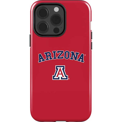 University of Arizona Primary Logo Red iPhone 14 Pro Impact Case