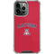 University of Arizona Primary Logo Red iPhone 14 Pro Max Clear Case