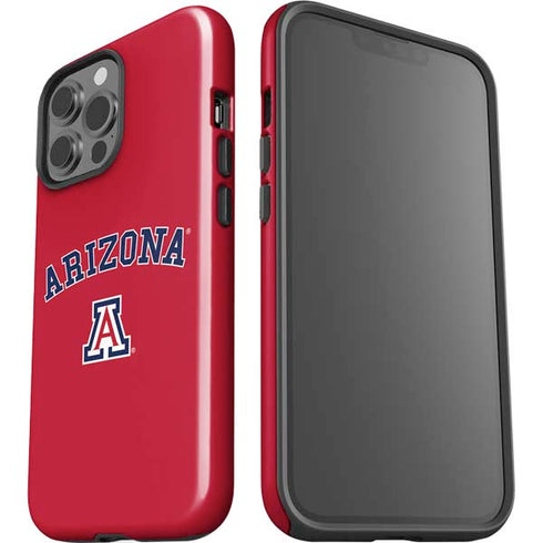 University of Arizona Primary Logo Red iPhone 14 Pro Max Impact Case