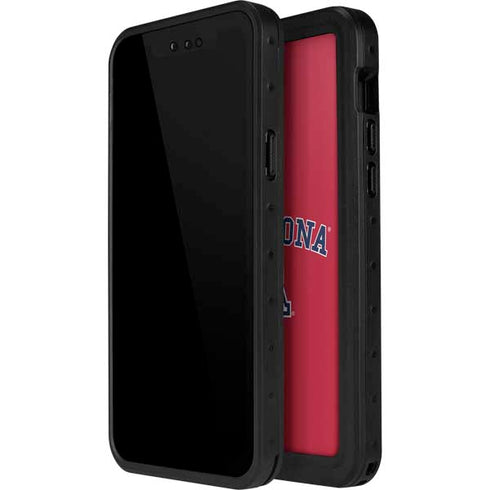 University of Arizona Primary Logo Red iPhone 14 Pro Max Waterproof Case