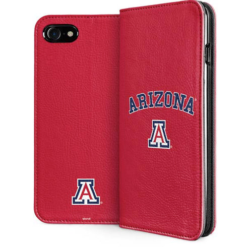 University of Arizona Primary Logo Red iPhone SE (2nd & 3rd Gen) Folio Case