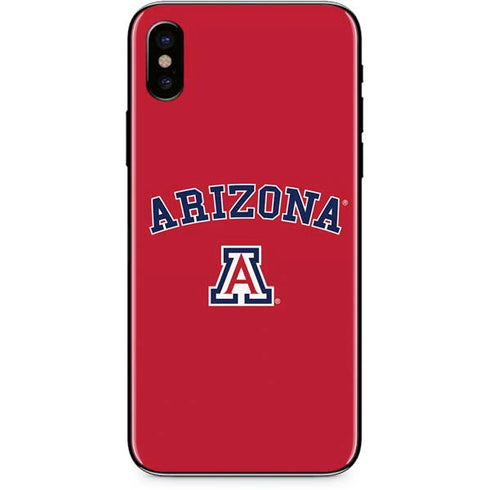 University of Arizona Primary Logo Red iPhone XS Skin