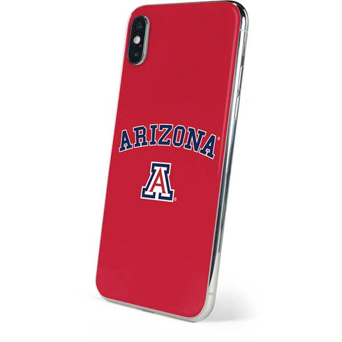 University of Arizona Primary Logo Red iPhone XS Skin