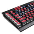 University of Arizona Primary Logo Red K95 RGB PLATINUM Mechanical Gaming Keyboard Skin
