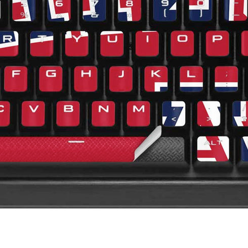 University of Arizona Primary Logo Red K95 RGB PLATINUM Mechanical Gaming Keyboard Skin