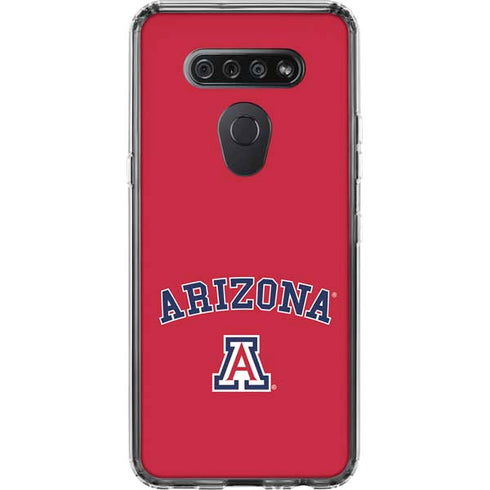 University of Arizona Primary Logo Red LG K51/Q51 Clear Case