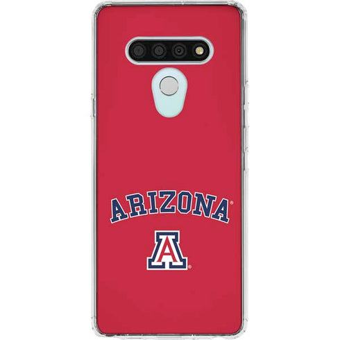University of Arizona Primary Logo Red LG Stylo 6 Clear Case