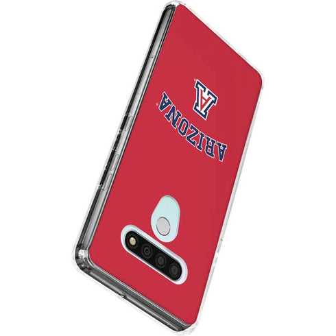 University of Arizona Primary Logo Red LG Stylo 6 Clear Case