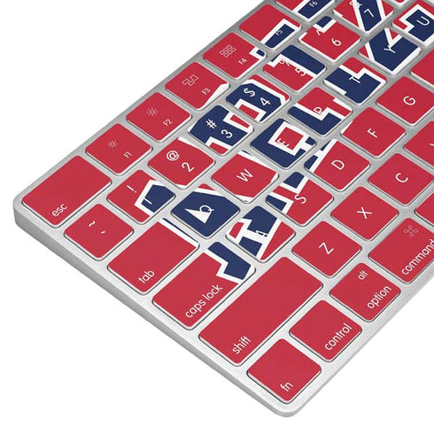 University of Arizona Primary Logo Red Magic Keyboard Skin