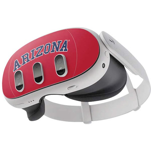 University of Arizona Primary Logo Red Meta Quest 3 Skin