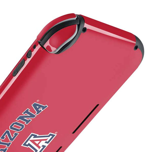 University of Arizona Primary Logo Red Nintendo Switch Lite Skin