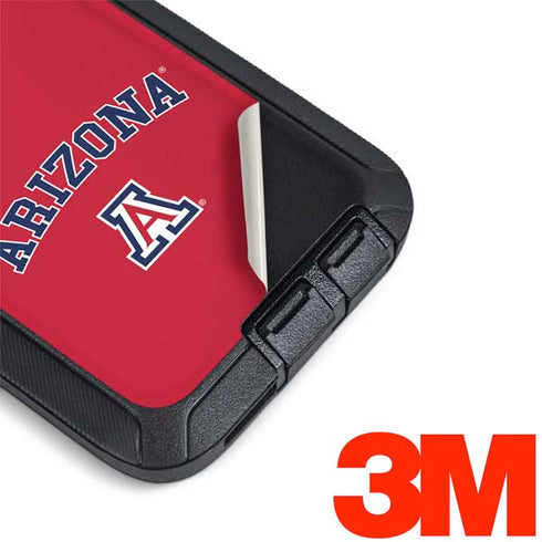 University of Arizona Primary Logo Red Otterbox Defender Galaxy Skin