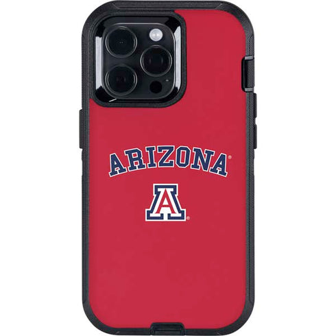 University of Arizona Primary Logo Red Otterbox Defender iPhone Skin