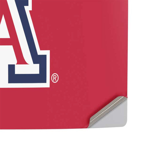 University of Arizona Primary Logo Red PS5 Slim Disk Console Skin