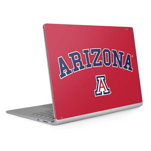 University of Arizona Primary Logo Red Surface Book 2 13.5in Skin