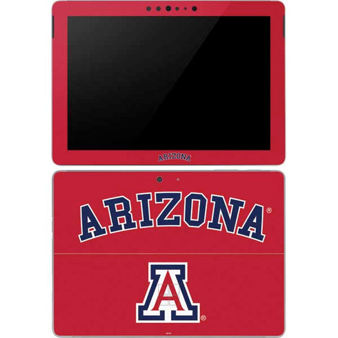 University of Arizona Primary Logo Red Surface Go Skin