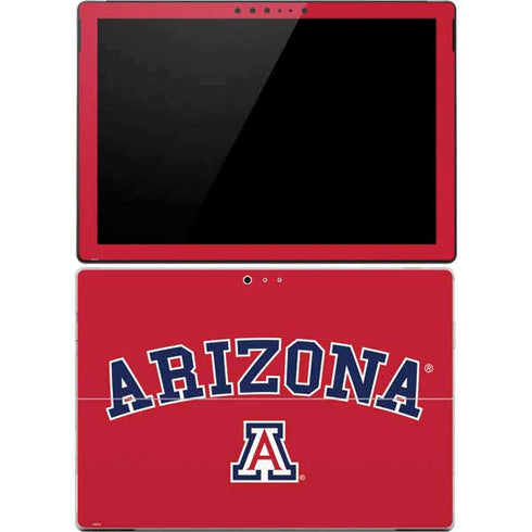 University of Arizona Primary Logo Red Surface Pro 4 Skin