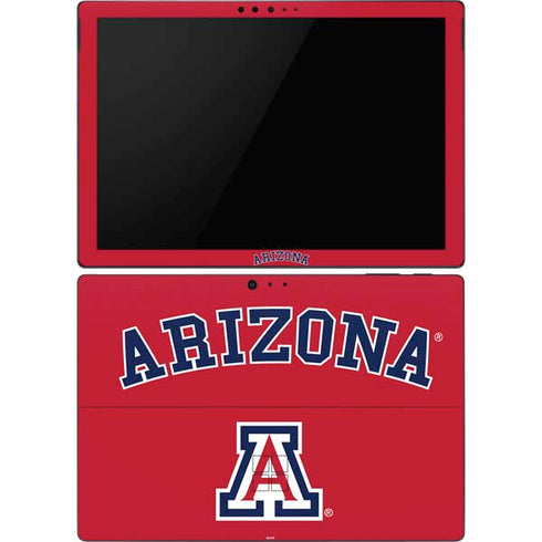 University of Arizona Primary Logo Red Surface Pro 6 Skin