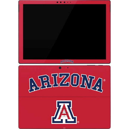 University of Arizona Primary Logo Red Surface Pro 7 Skin