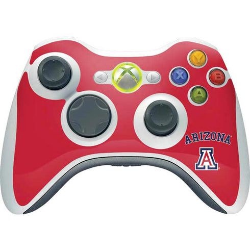 University of Arizona Primary Logo Red Xbox 360 Wireless Controller Skin