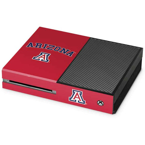 University of Arizona Primary Logo Red Xbox One Console Skin