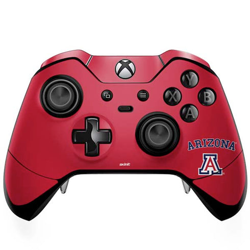 University of Arizona Primary Logo Red Xbox One Elite Controller Skin