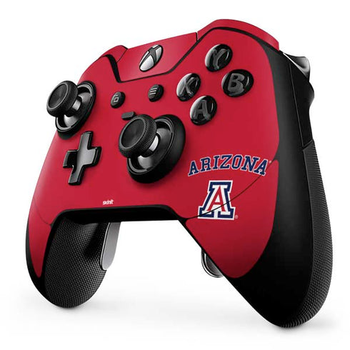 University of Arizona Primary Logo Red Xbox One Elite Controller Skin