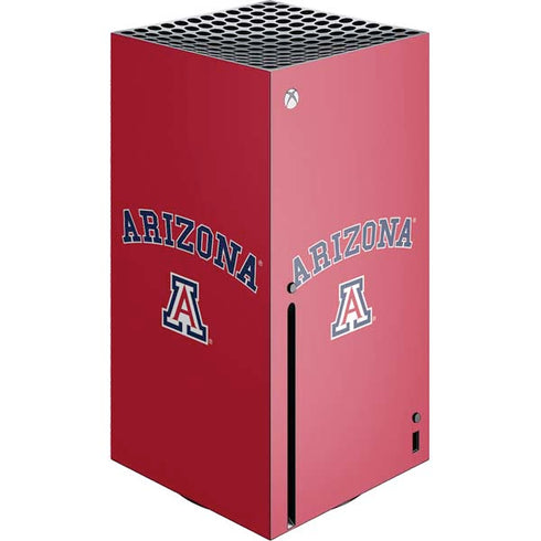University of Arizona Primary Logo Red Xbox Series X Console Skin