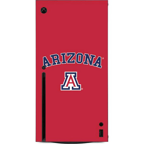 University of Arizona Primary Logo Red Xbox Series X Console Skin
