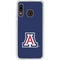 University of Arizona Primary Mark Galaxy A20 Clear Case