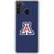 University of Arizona Primary Mark Galaxy A21 Clear Case