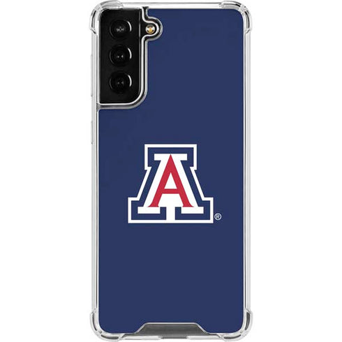 University of Arizona Primary Mark Galaxy S21 FE Clear Case
