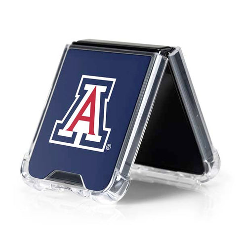 University of Arizona Primary Mark Galaxy Z Flip5 5G Clear Case