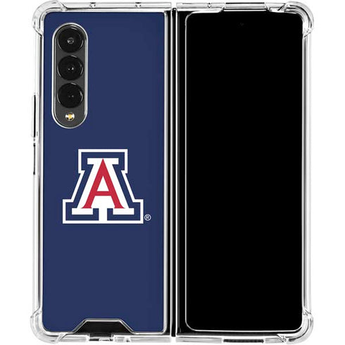 University of Arizona Primary Mark Galaxy Z Fold4 5G Clear Case
