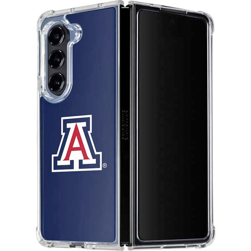 University of Arizona Primary Mark Galaxy Z Fold5 5G Clear Case