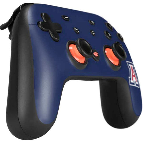 University of Arizona Primary Mark Google Stadia Controller Skin