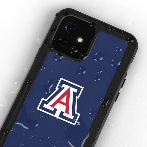 University of Arizona Primary Mark iPhone 12 Waterproof Case