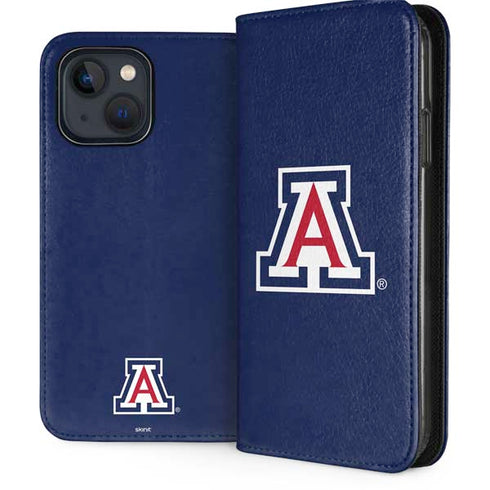 University of Arizona Primary Mark iPhone 14 Plus Folio Case