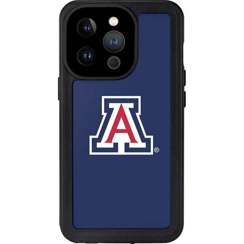 University of Arizona Primary Mark iPhone 14 Pro Waterproof Case