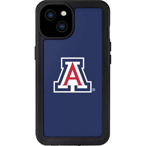 University of Arizona Primary Mark iPhone 15 Plus Waterproof Case
