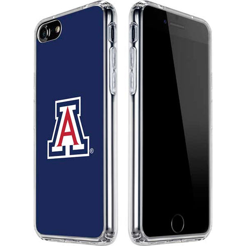 University of Arizona Primary Mark iPhone SE (2nd & 3rd Gen) Clear Case