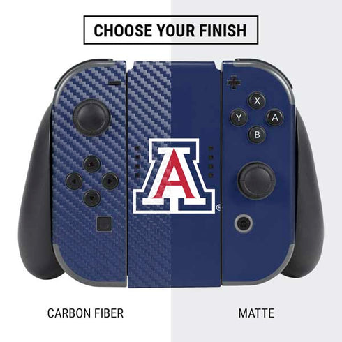 University of Arizona Primary Mark Nintendo Switch Bundle Skin
