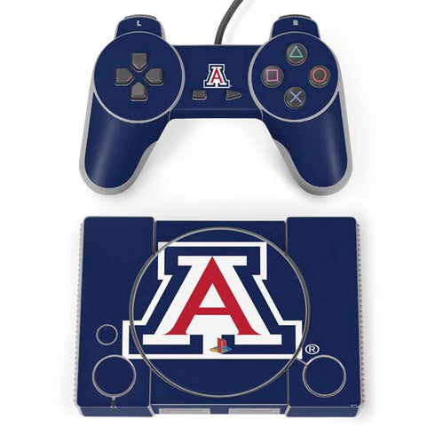 University of Arizona Primary Mark PlayStation Classic Bundle Skin