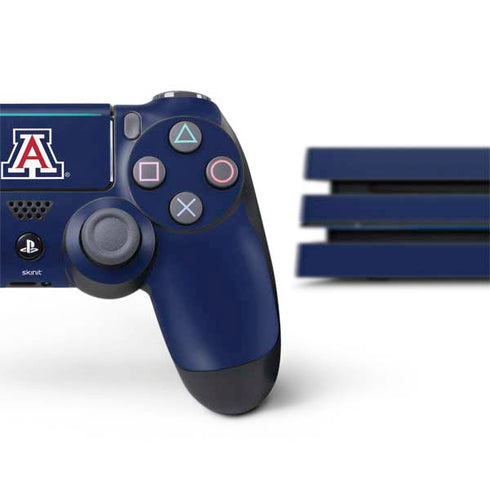 University of Arizona Primary Mark PS4 Pro Bundle Skin