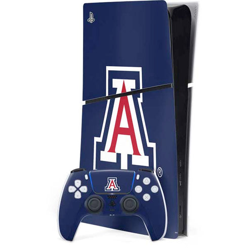 University of Arizona Primary Mark PS5 Slim Digital Edition Bundle Skin