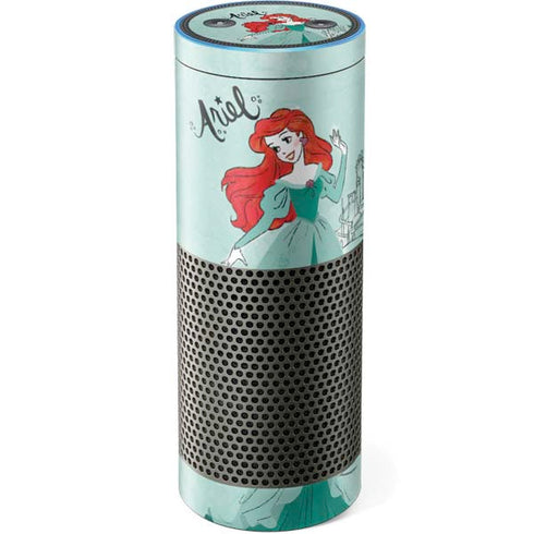 Disney Princess Ariel Art Amazon Echo Skin