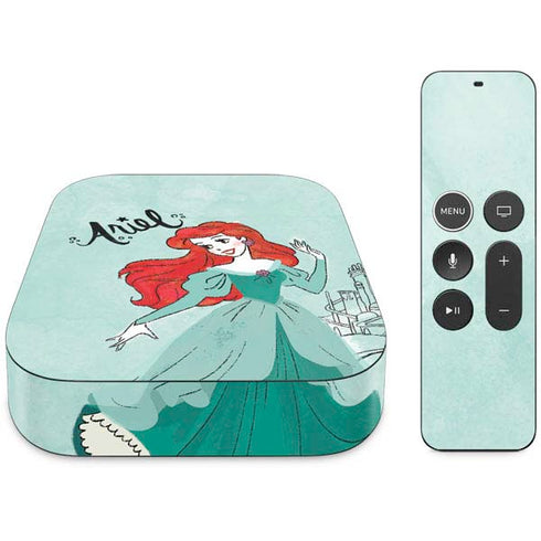 Disney Princess Ariel Art Apple TV Skin