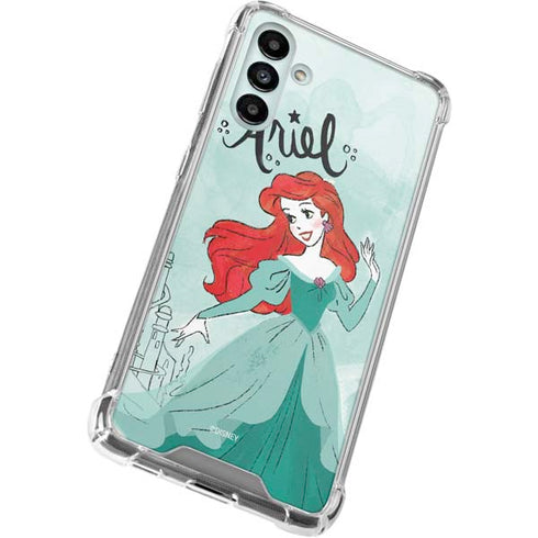 Disney Princess Ariel Art Galaxy A13 5G Clear Case
