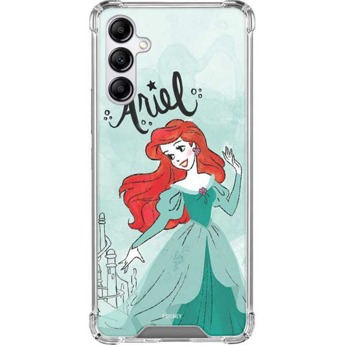 Disney Princess Ariel Art Galaxy A14 5G Clear Case